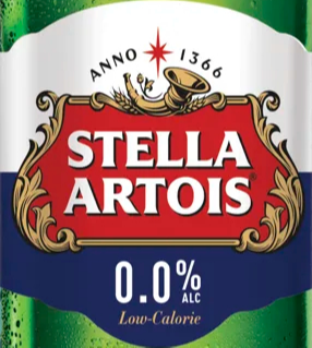 Stella Artois 00 alcoholvrij logo
